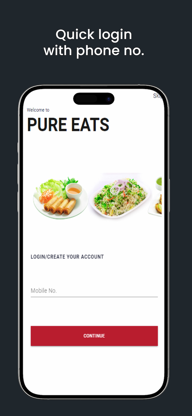 pureeats App Screenshot