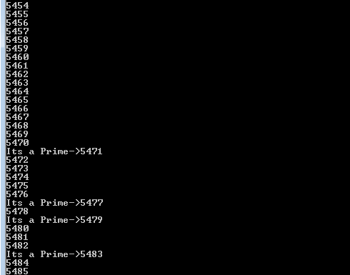 prime tester2 code result in python